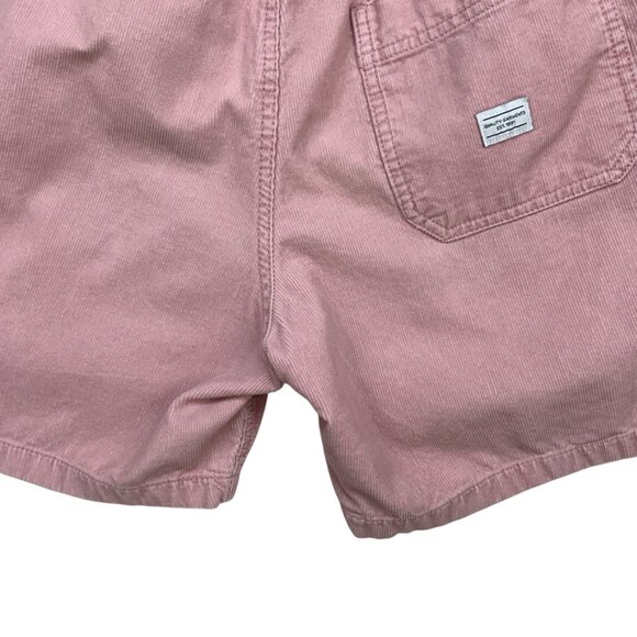 Cotton On Mens Easy Short Corduroy XS Pink Pull On Drawstring Pockets Beach - Picture 9 of 11